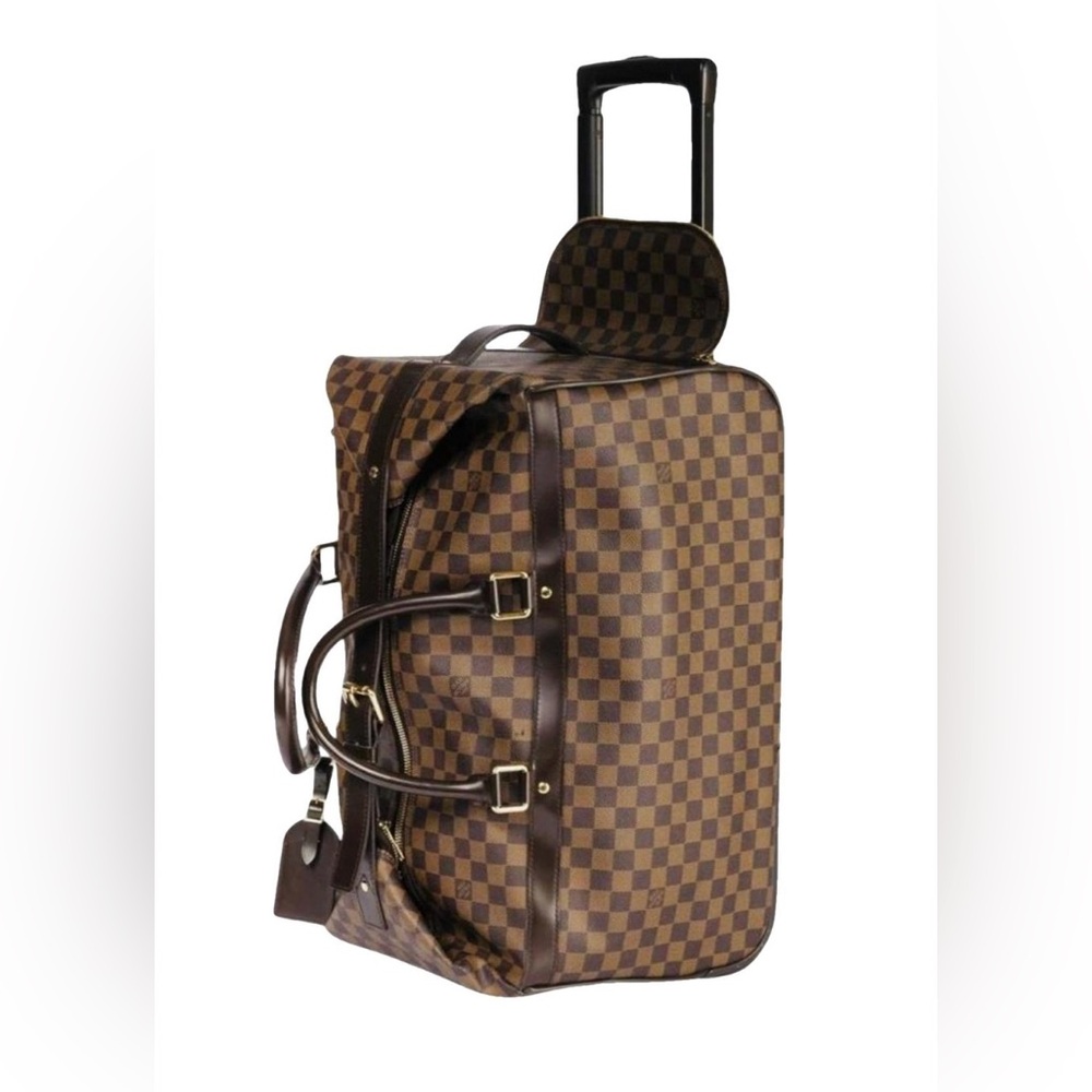 Louis Vuitton Damier Ebene Canvas Eole 50 Rolling Luggage